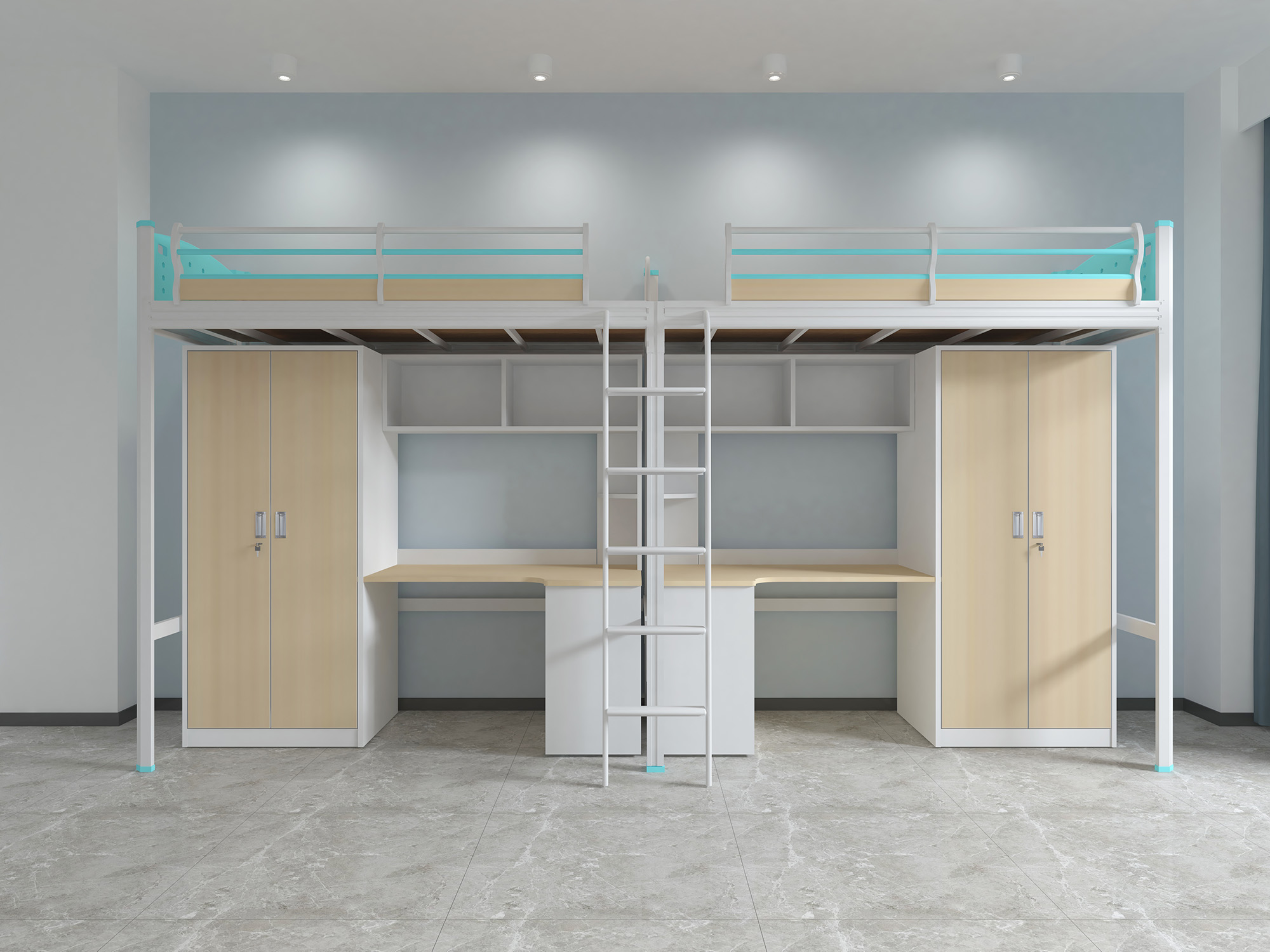 公寓床和衣柜組合好看嗎？